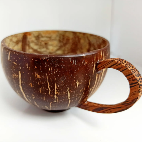 Coconut Cups, Set of 2 Coconut Shell Cups